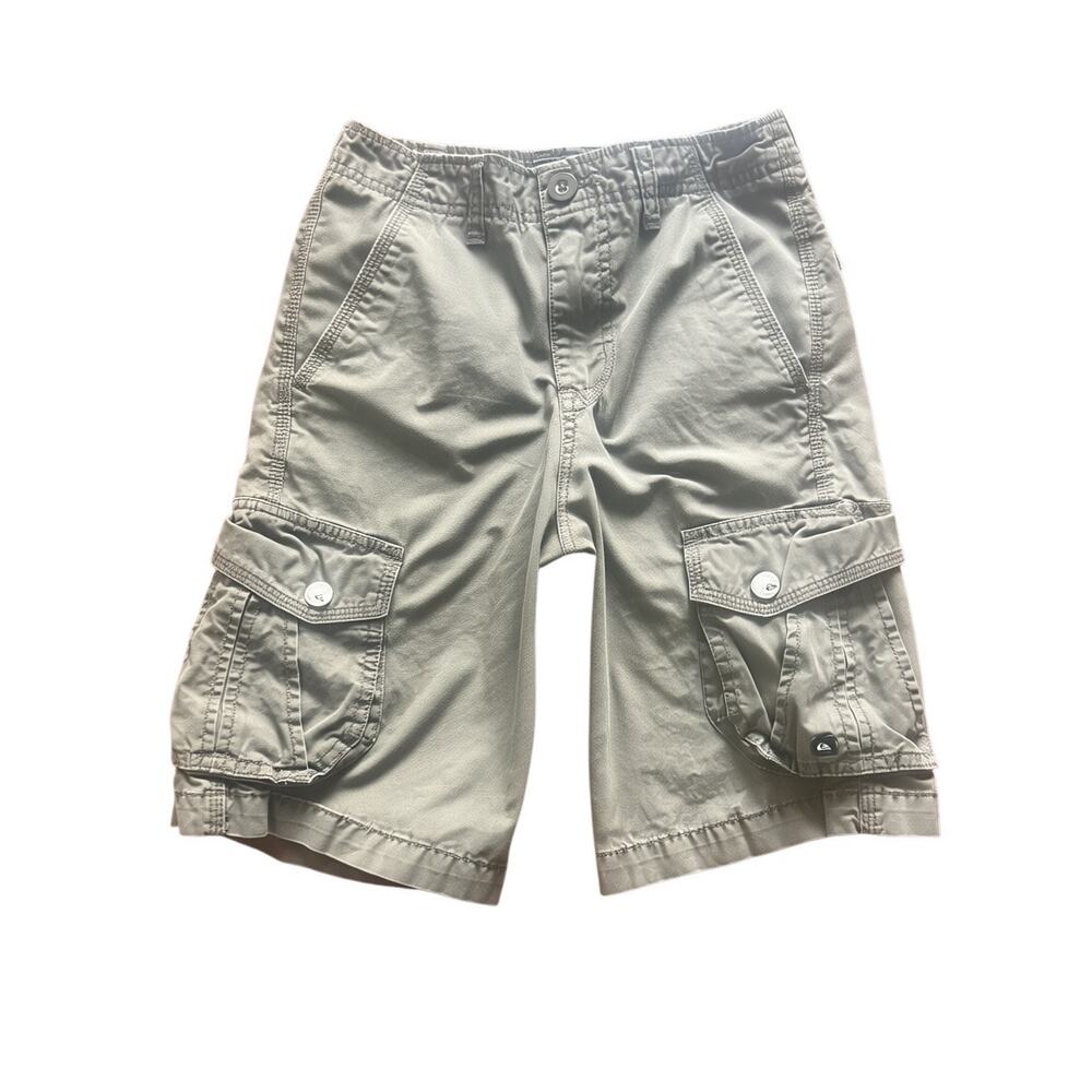 Quiksilver Boys Khaki Cargo Shorts - 24